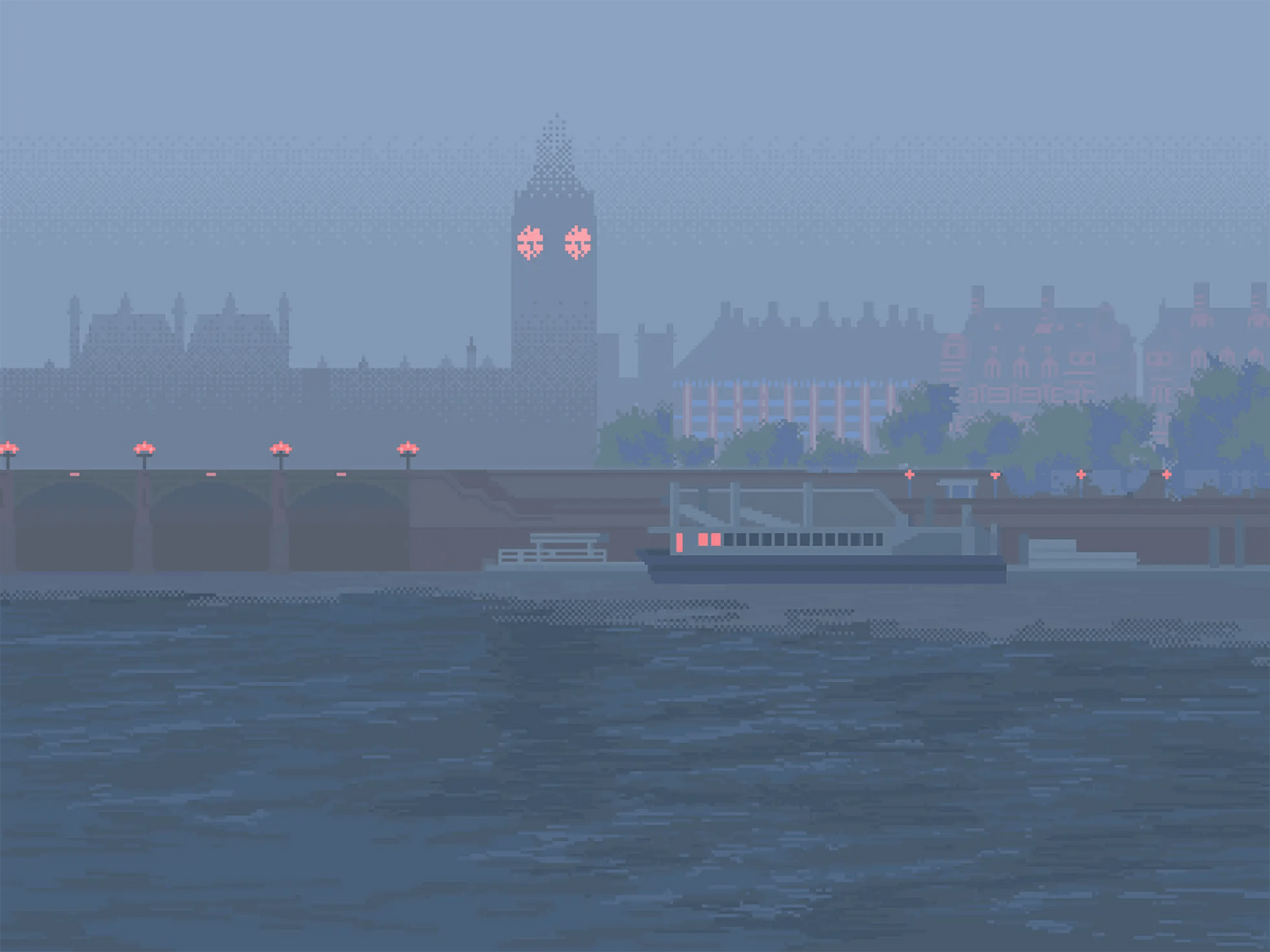London Fog (Framed)