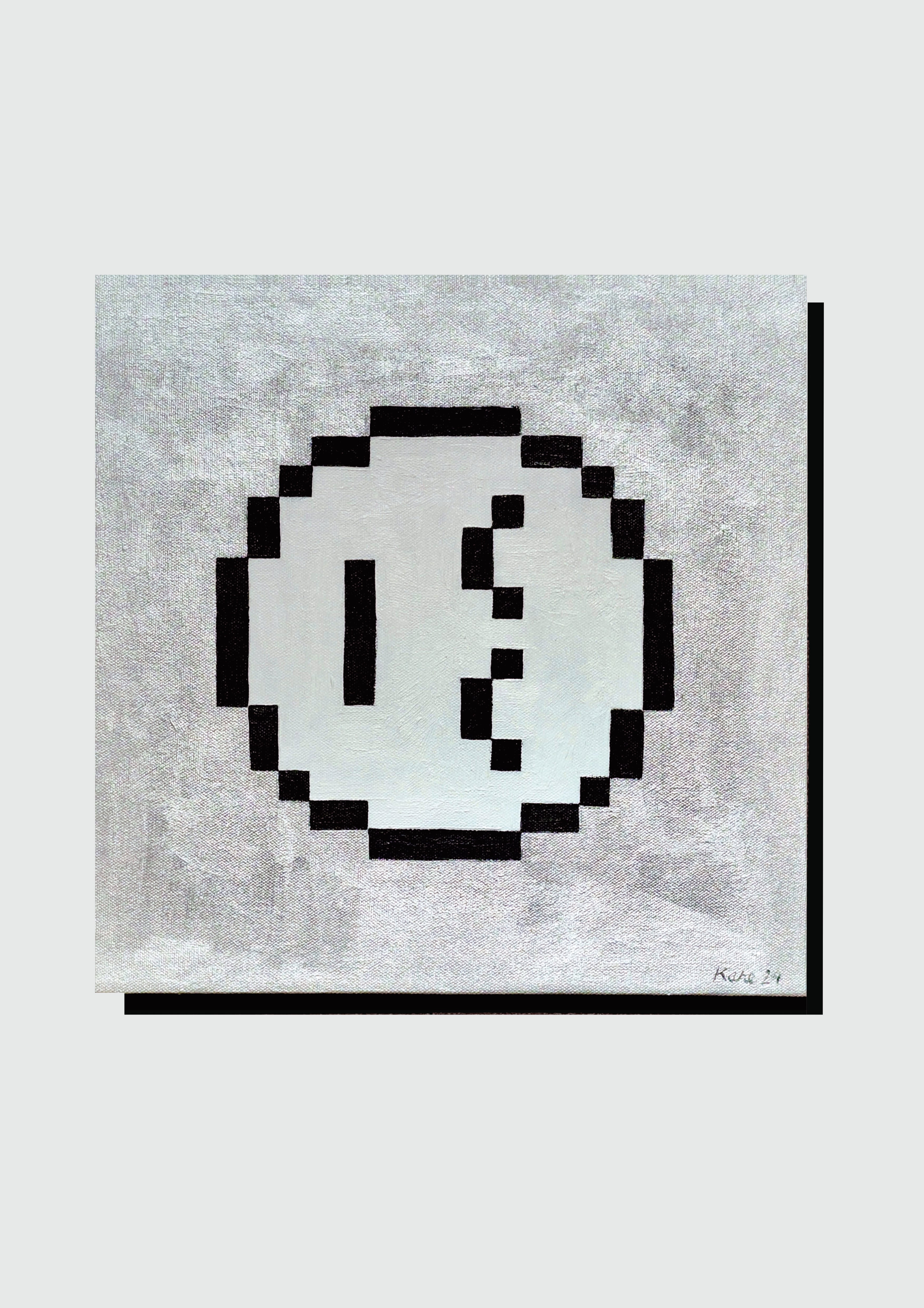Sleep Icon - Original Painting by Susan Kare