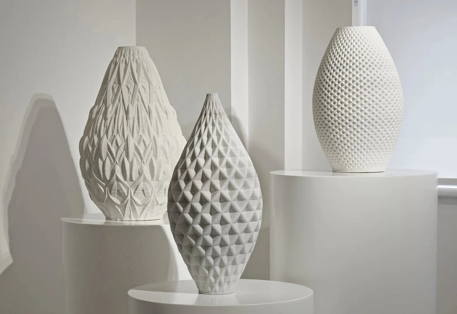 Ryan Barrett, Ceramic Sculpture composition at Asprey Studio, London