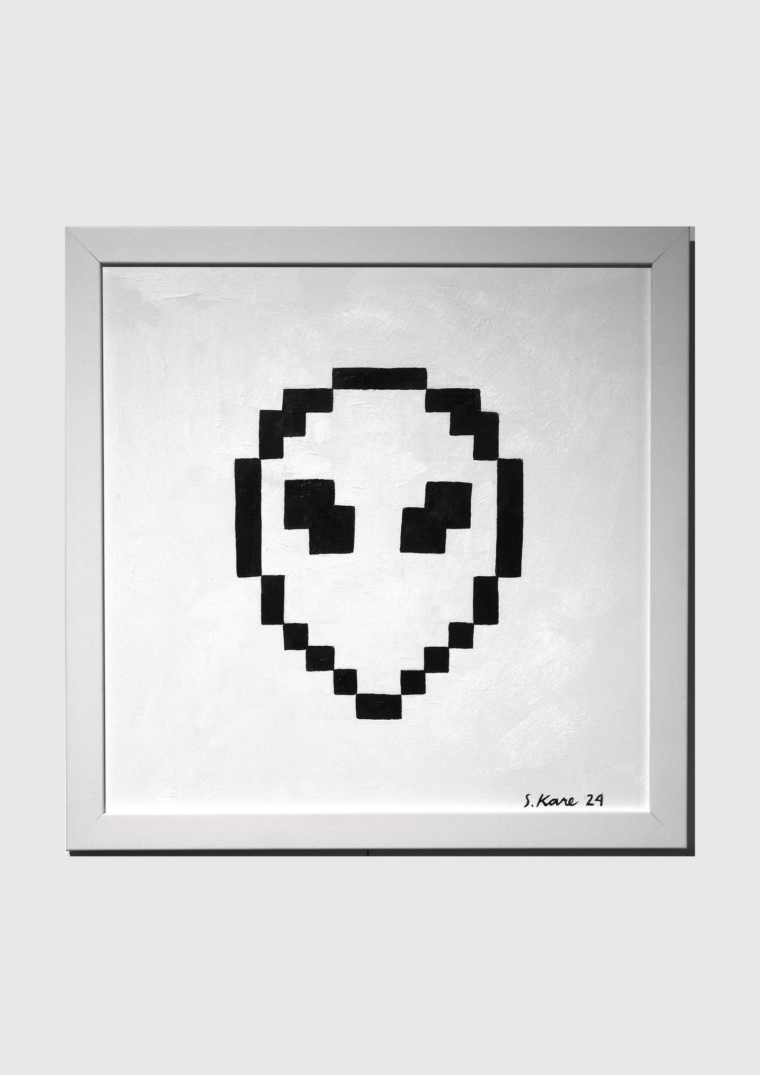 Alien Icon - Original Painting by Susan Kare