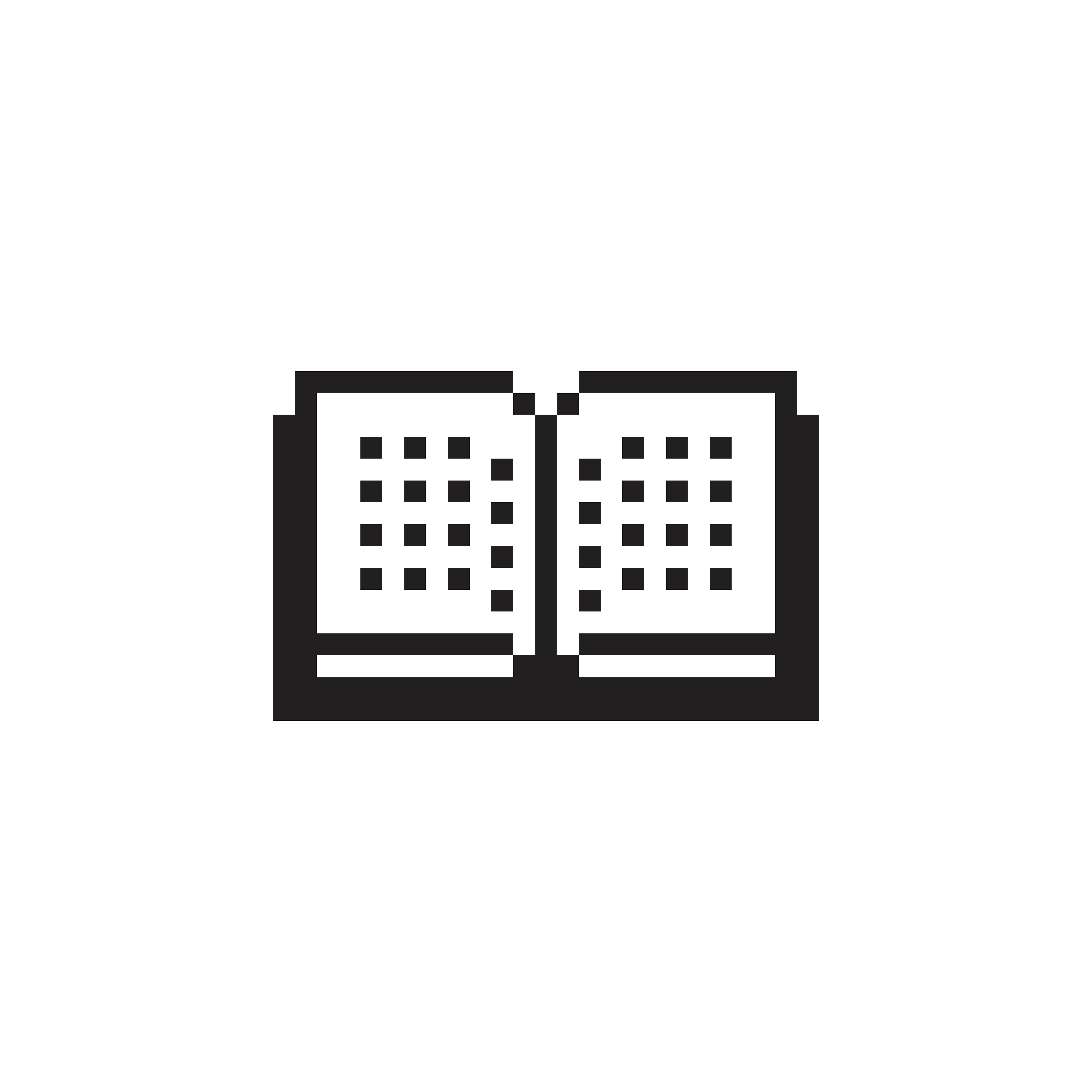 Book icon designed by Susan Kare digital artwork