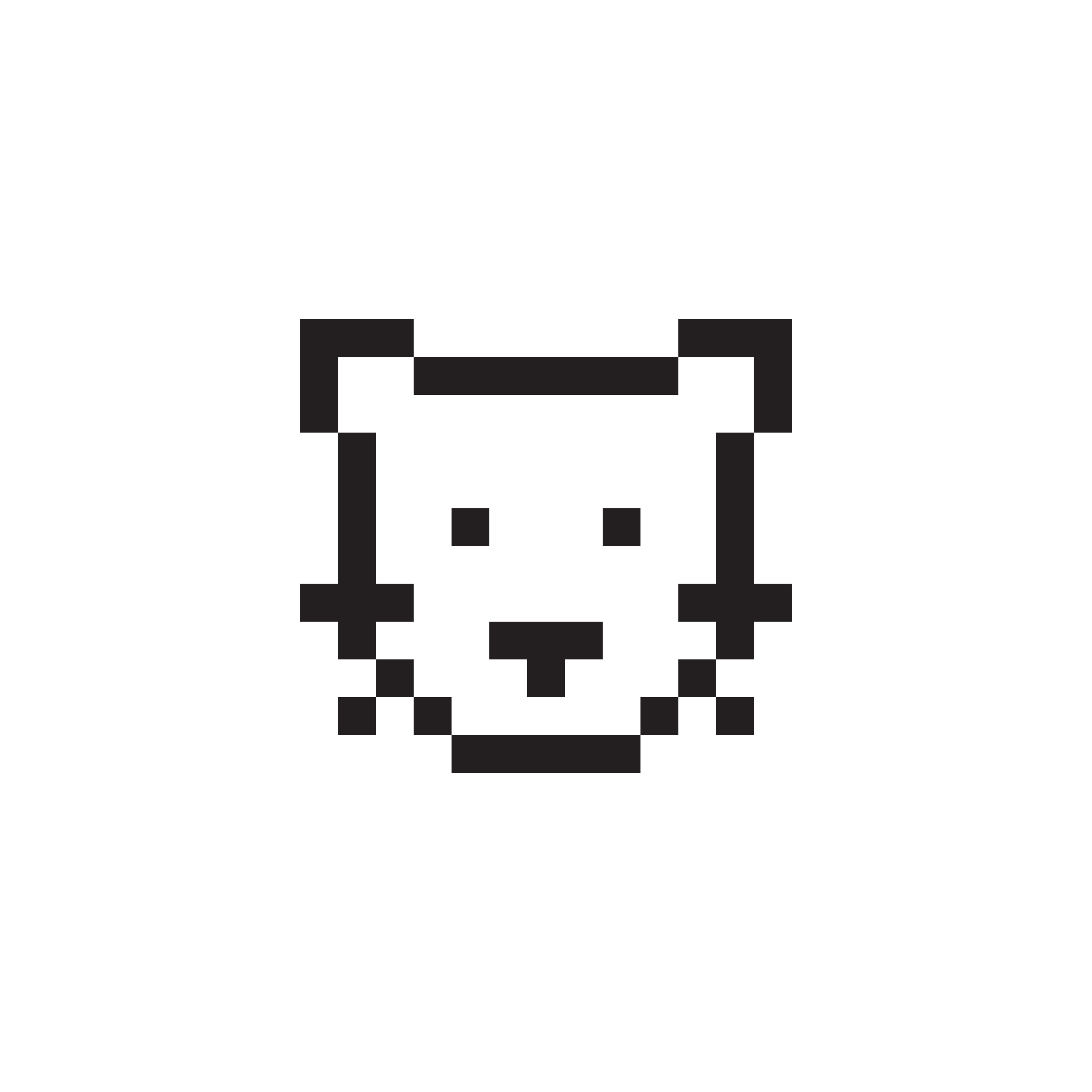 Cat icon designed by Susan Kare, digital artwork