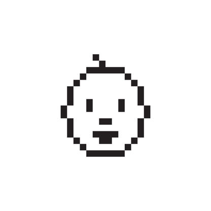 Next Generation icon by Susan Kare, digital artwork