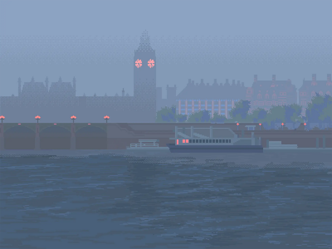 London Fog Small (Framed)